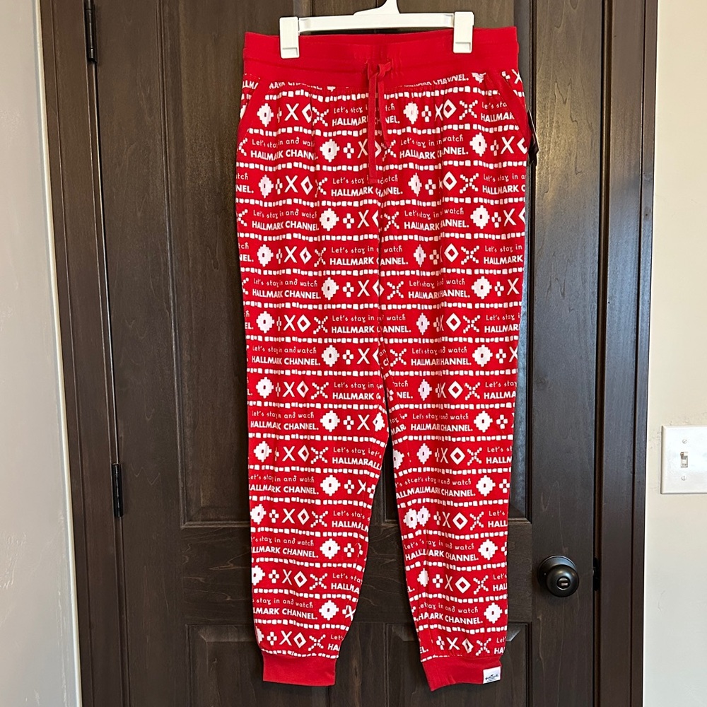 Women’s Red Hallmark Channel Lounge Pant